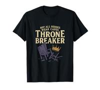 Gráfico de Capas Throne Breaker Not All Heroes Wear Camiseta