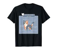 Gráfico de caricias para Gatos, guía de Comportamiento de Gatitos, Arte humorístico para Mascotas Camiseta