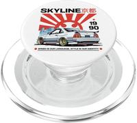 Gráfico de Coche JDM Skyline Street Racing Estilo Y2K Vintage PopSockets PopGrip para MagSafe