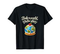 Gráfico de Cocina hornea el Mundo a Batter Place Camiseta