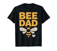 Gráfico de Colmena al Atardecer de Bee Dad, Padre Apicultor Camiseta