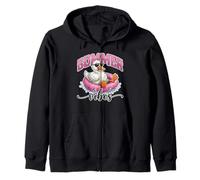 Gráfico de Color Rosa con diseño de Bonito Estampado Summer Vibes Cool Duck Shades Sudadera con Capucha