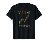 GRÁFICO DE Comercio del Mercado DE CANDELLOS Camiseta