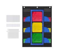 Gráfico De Comportamiento Del Hogar De Bolsillo - Tabla De Conducta Del Semáforo De Bolsillo De Bolsillo Herramienta De Organización De Clases, Visual De Aprendizaje, Recurso De Enseñanza Interatt