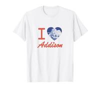 Gráfico de corazón Addison Rae I Camiseta