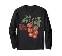 Gráfico de Cosecha agrícola de Tomates Frescos y deliciosos Manga Larga