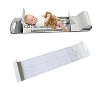 Gráfico de crecimiento de altura del bebé, altura del bebé Gráfico de altura del recién nacido CM & UNIDAD DE PULMA NITCLE Medición Safe Baby Growth Growing Ruler Infantómetro Memorias significativas