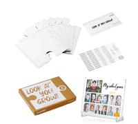 Gráfico De Crecimiento Reflejado - Gráfico De Crecimiento De Puzzle Mirrors | Espejo De Tabla De Crecimiento | Espejo De Medición De Pared Para Niños | Tabla De Medición De Espejos Para Altura De Niño