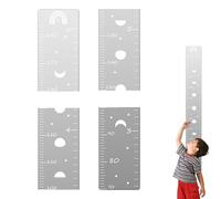 Gráfico de crecimiento reflejado,Gráfico de crecimiento para pared, Tabla de altura de los espejos, Tabla de crecimiento de rompecabezas, tabla de altura de espejos, tabla de crecimiento con