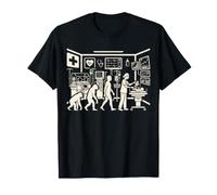 Gráfico de cuidados intensivos pediátricos de PICU Nurse Evolution Camiseta