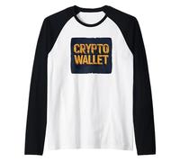 Gráfico de declaración de criptomonedas para entusiastas de Blockchain Camiseta Manga Raglan