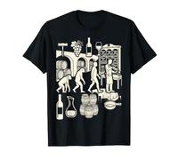 Gráfico de degustación de Bodega Sommelier Evolution Camiseta