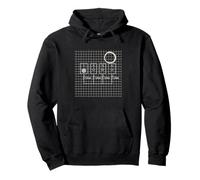 Gráfico de diagrama de sintetizador de matriz modular 1 4 Sudadera con Capucha
