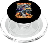 Gráfico de Dibujos Animados Retro Speed Shop Hotrod Classic Muscle Car PopSockets PopGrip para MagSafe