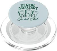 Gráfico de Dientes Divertidos del Club Social del Asistente Dental PopSockets PopGrip para MagSafe