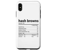 Gráfico de Disfraz de Hash Browns de Halloween Carcasa para iPhone XS MAX