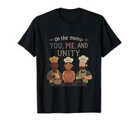 Gráfico de Diversidad en el menú You Me and Unity Chef Camiseta
