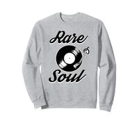 Gráfico de DJ en Vinilo de Rare Soul Music Sudadera