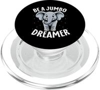 Gráfico de Elefante Be A Jumbo Dreamer Lindo Elefante PopSockets PopGrip para MagSafe