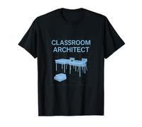 Gráfico de enseñanza del Plan de Arquitecto del Aula Camiseta