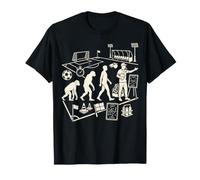 Gráfico de Entrenamiento de fútbol evolución del Entrenador de fútbol Camiseta