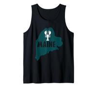 Gráfico de entusiastas de la langosta de Maine Camiseta sin Mangas