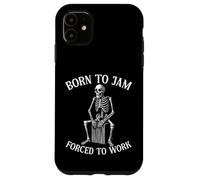 Gráfico de esqueleto Cajón Born To Jam para jugador de Kachon Carcasa para iPhone 11
