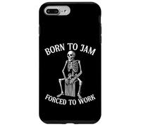 Gráfico de esqueleto Cajón Born To Jam para jugador de Kachon Carcasa para iPhone 7 Plus/8 Plus