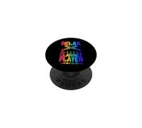 Gráfico de Estrellas Relax The Clarinet Player Is Here PopSockets PopGrip Adhesivo