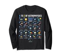 Gráfico de Estudio de Conceptos de Ciencia Espacial de astrofísica de la A a la Z Manga Larga