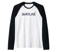 Gráfico de fallo 3I/Atlas Interstellar Visitor 2025 Camiseta Manga Raglan
