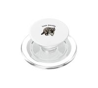 Gráfico de Fan de Animales Salvajes del Equipo Jimothy Raccoon PopSockets PopGrip para MagSafe