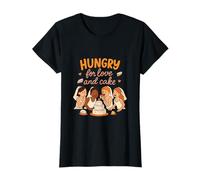 Gráfico de Fiesta de Boda Hungry for Love and Cake Camiseta