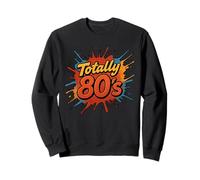 Gráfico de fiesta de la vieja escuela Totally 80s Bold Sudadera