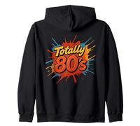 Gráfico de fiesta de la vieja escuela Totally 80s Bold Sudadera con Capucha