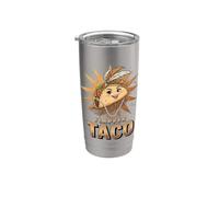 Gráfico de fiesta de tortilla salada de los años veinte Vaso térmico de acero inoxidable de doble pared