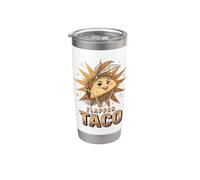 Gráfico de fiesta de tortilla salada de los años veinte Vaso térmico de acero inoxidable de doble pared
