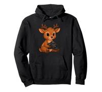 Gráfico de fotógrafo de ciervos - Camiseta divertida de fotografía de animales Sudadera con Capucha
