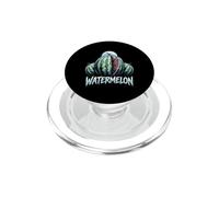 Gráfico de Frutas de Luna Llena de sandía PopSockets PopGrip para MagSafe