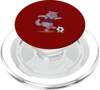 Gráfico de fútbol You've Got To Be Kicking Me Cat PopSockets PopGrip para MagSafe