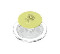 Gráfico de Girasol de Arte Simple PopSockets PopGrip para MagSafe