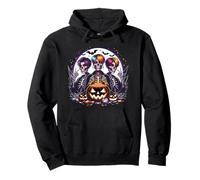 Gráfico de Halloween K-Pop Skeletons Girls Sudadera con Capucha