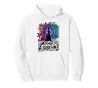 Gráfico de Historia tecnológica con máquina Vintage y futurista Sudadera con Capucha