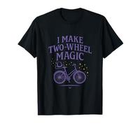 Gráfico de Humor I Make Two-Wheel Magic Cycling Camiseta