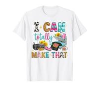 Gráfico de I Can Totally Make That Funny Crafting DIY Lover Camiseta