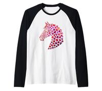 Gráfico de I Love My Horse para un Amante de los Caballos, Propietario de Caballos, My Horse Camiseta Manga Raglan