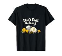 Gráfico de Juego de Palabras con ovejas de Don't Pull The Wool Country Farm Camiseta