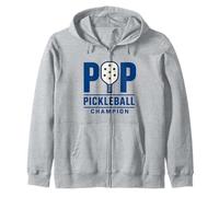 Gráfico de Jugador de pádel Pop Pickleball Champion Sudadera con Capucha