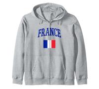 Gráfico de la Bandera de Francia de Sudadera con Capucha