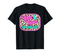 Gráfico de Letrero Moonlit Bar Open 24/7 Wildcat Camiseta gráfica económica, Hombre, Negro, S